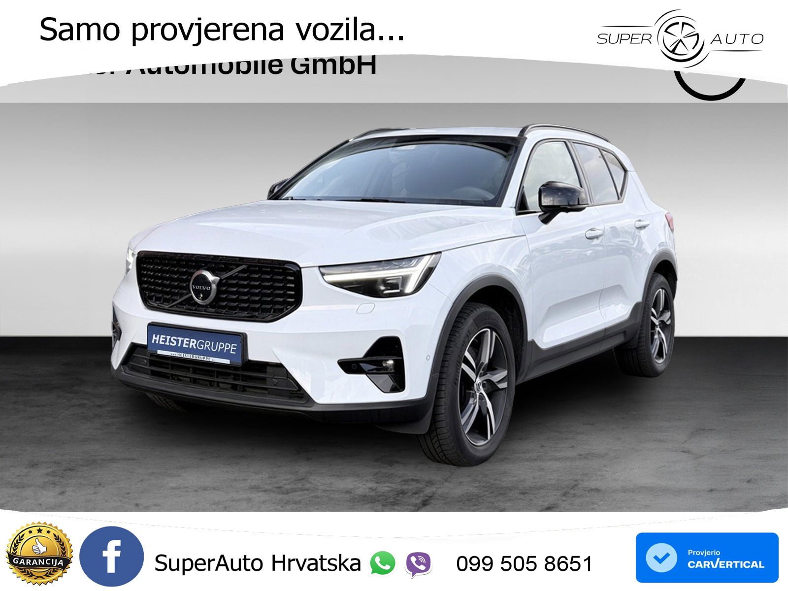Volvo XC40 2.0 B3 163 KS Automatic LED+GR SJED+ACC