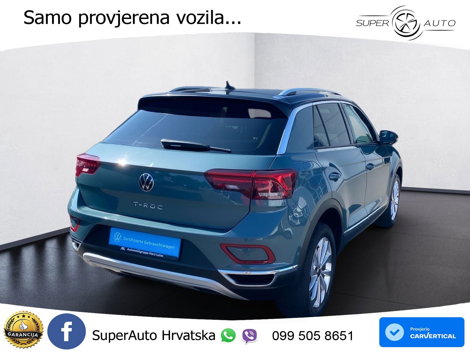 Volkswagen T-Roc I 1.5 TSI (150 KS) DSG LED+GR SJED+ACC