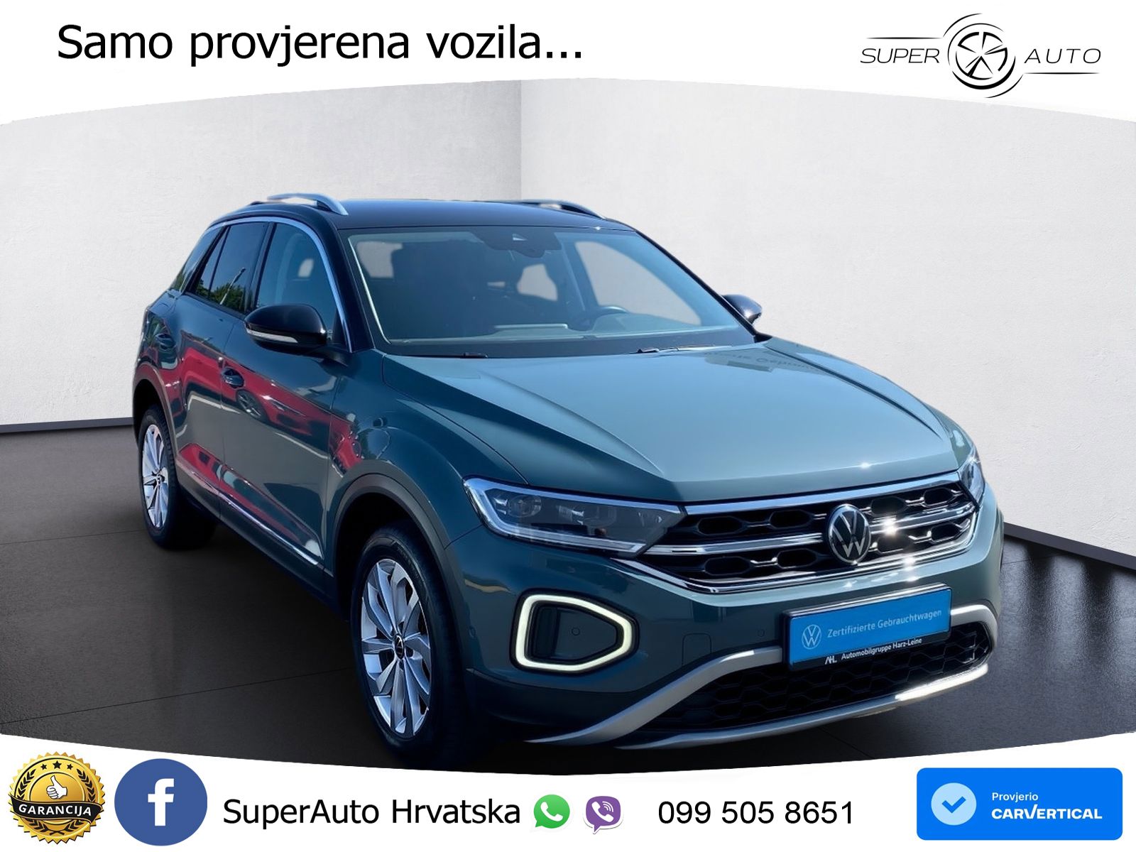 Volkswagen T-Roc I 1.5 TSI (150 KS) DSG LED+GR SJED+ACC