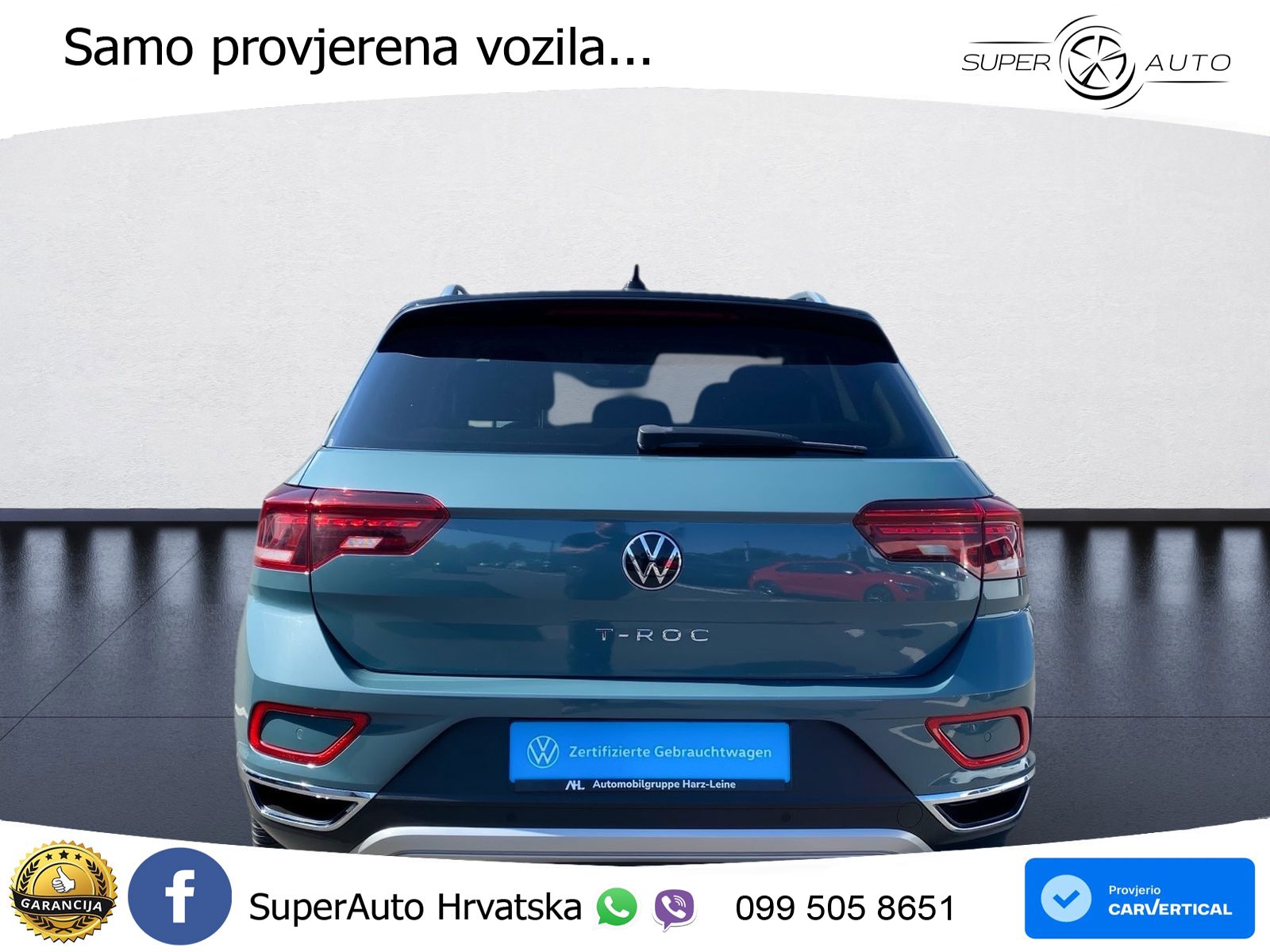 Volkswagen T-Roc I 1.5 TSI (150 KS) DSG LED+GR SJED+ACC