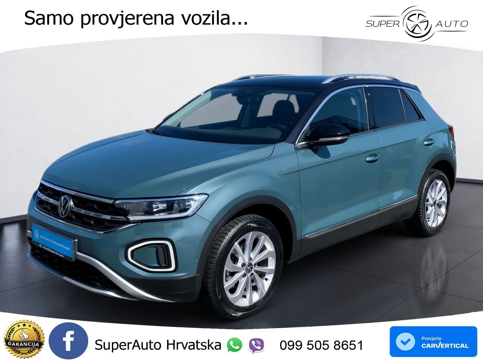 Volkswagen T-Roc I 1.5 TSI (150 KS) DSG LED+GR SJED+ACC