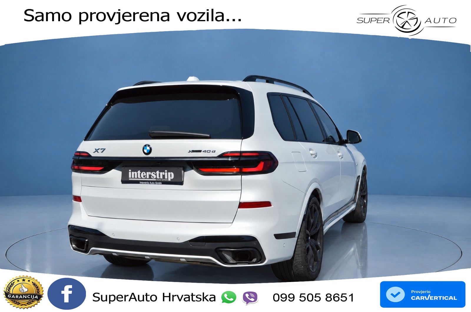 BMW X7 40d (352 KS) xDrive Steptronic M Sport LED+GR SJED+ACC