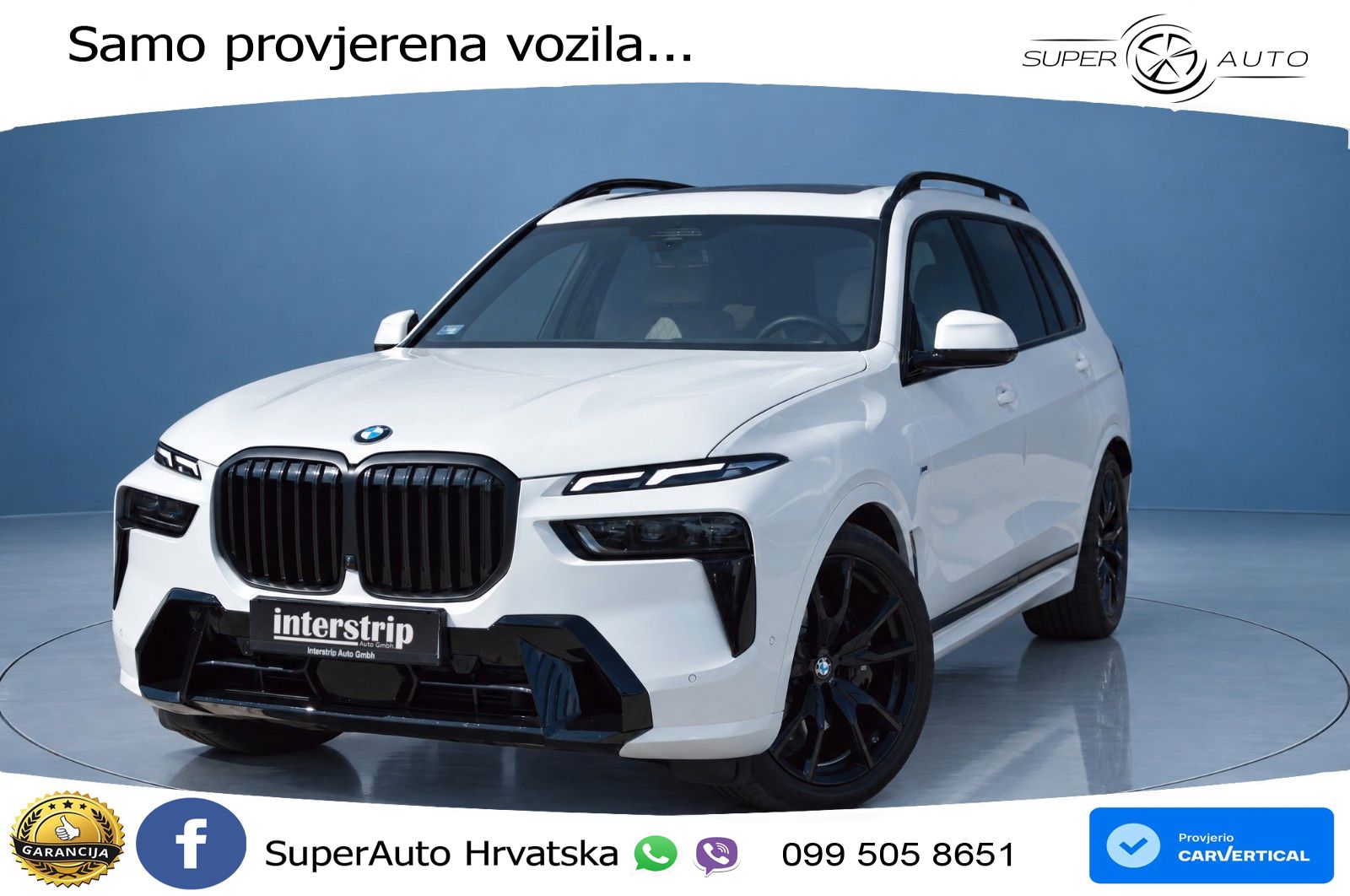BMW X7 40d (352 KS) xDrive Steptronic M Sport LED+GR SJED+ACC