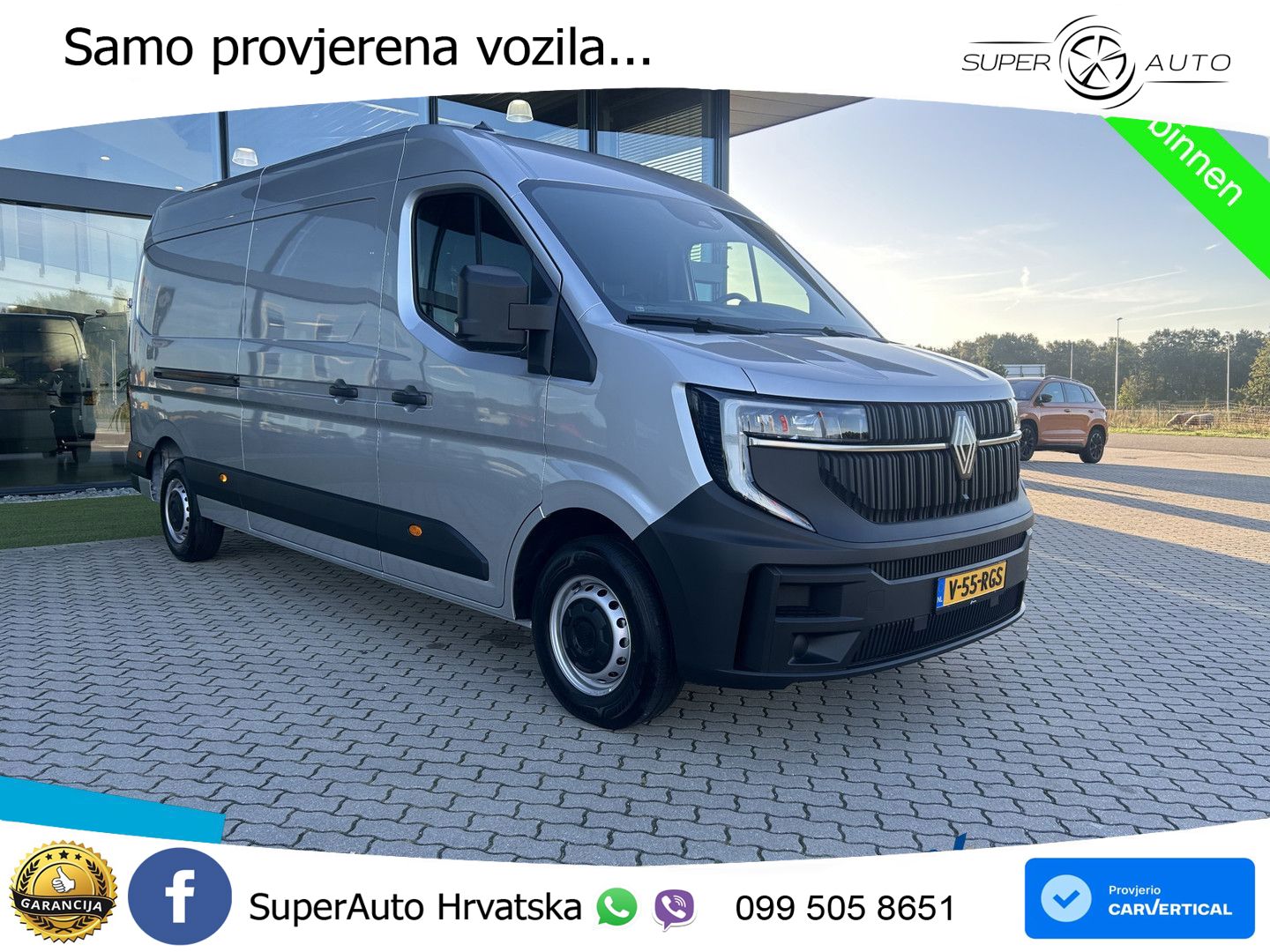 Renault Master T35 150 L3H2 Carplay + Parkeersensoren 150 KS