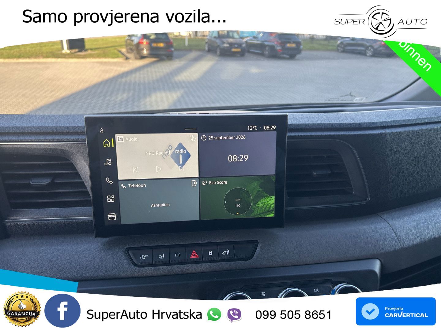 Renault Master T35 150 L3H2 Carplay + Parkeersensoren 150 KS