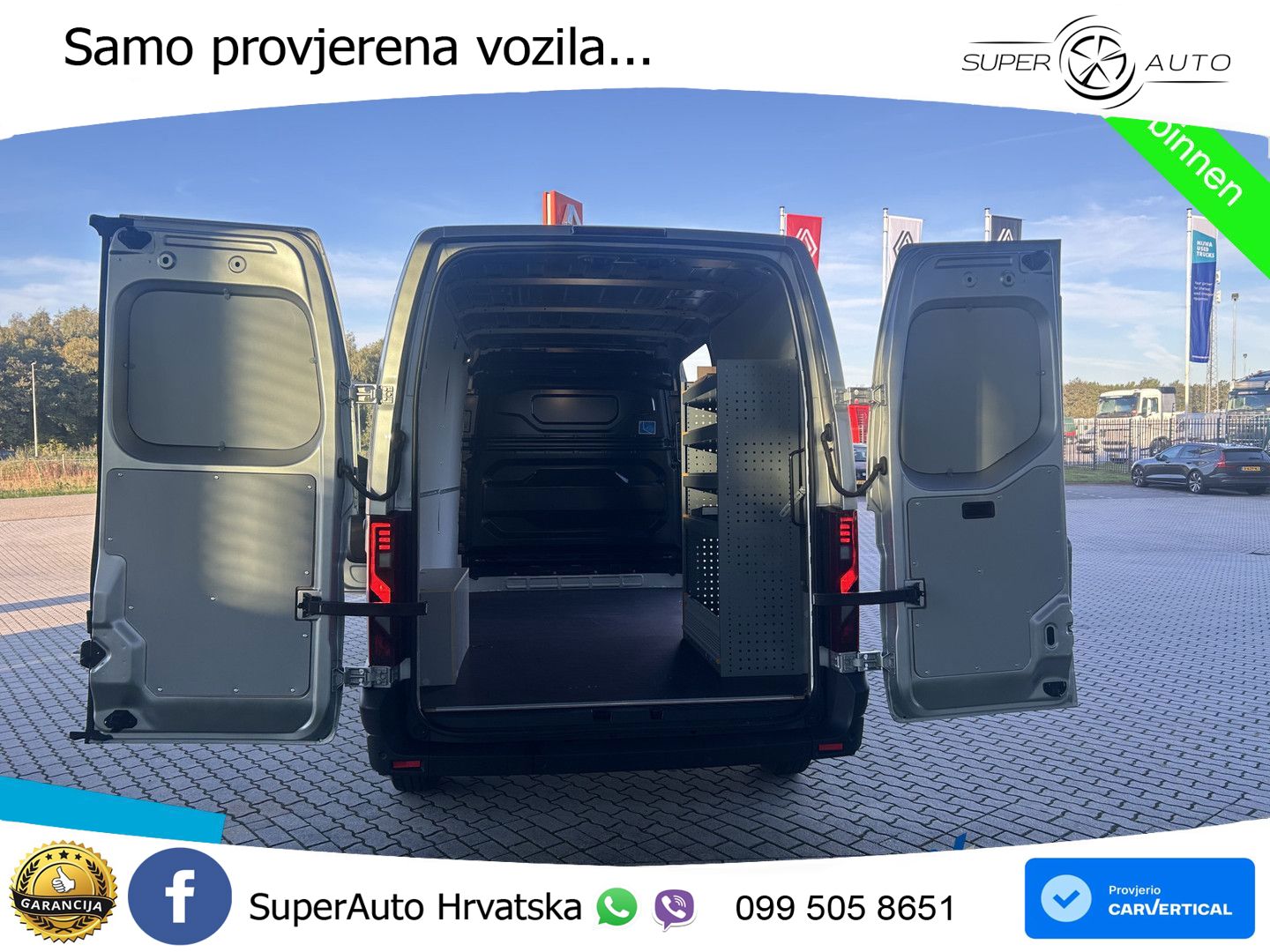 Renault Master T35 150 L3H2 Carplay + Parkeersensoren 150 KS