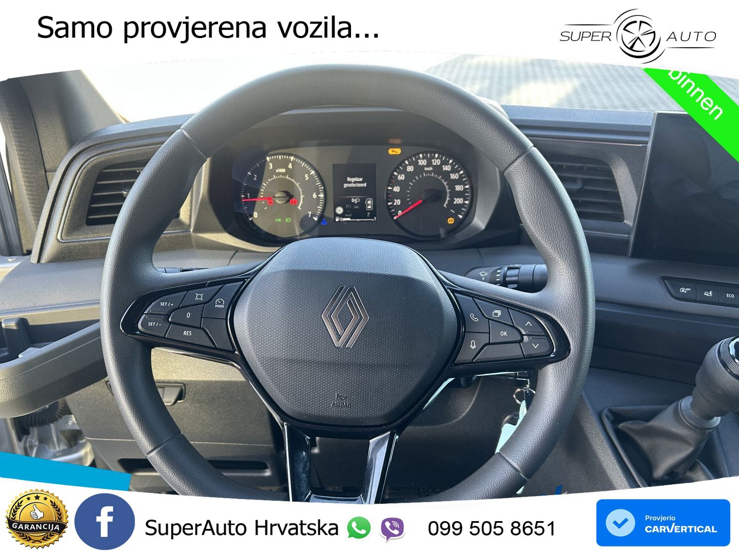 Renault Master T35 150 L3H2 Carplay + Parkeersensoren 150 KS