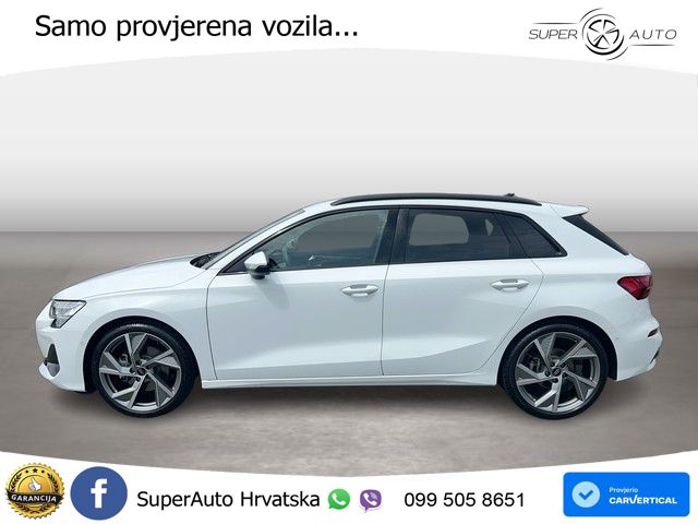 Audi A3 Sportback 40 TFSI (204 KS) quattro S tronic advanced LED+GR SJED+ACC