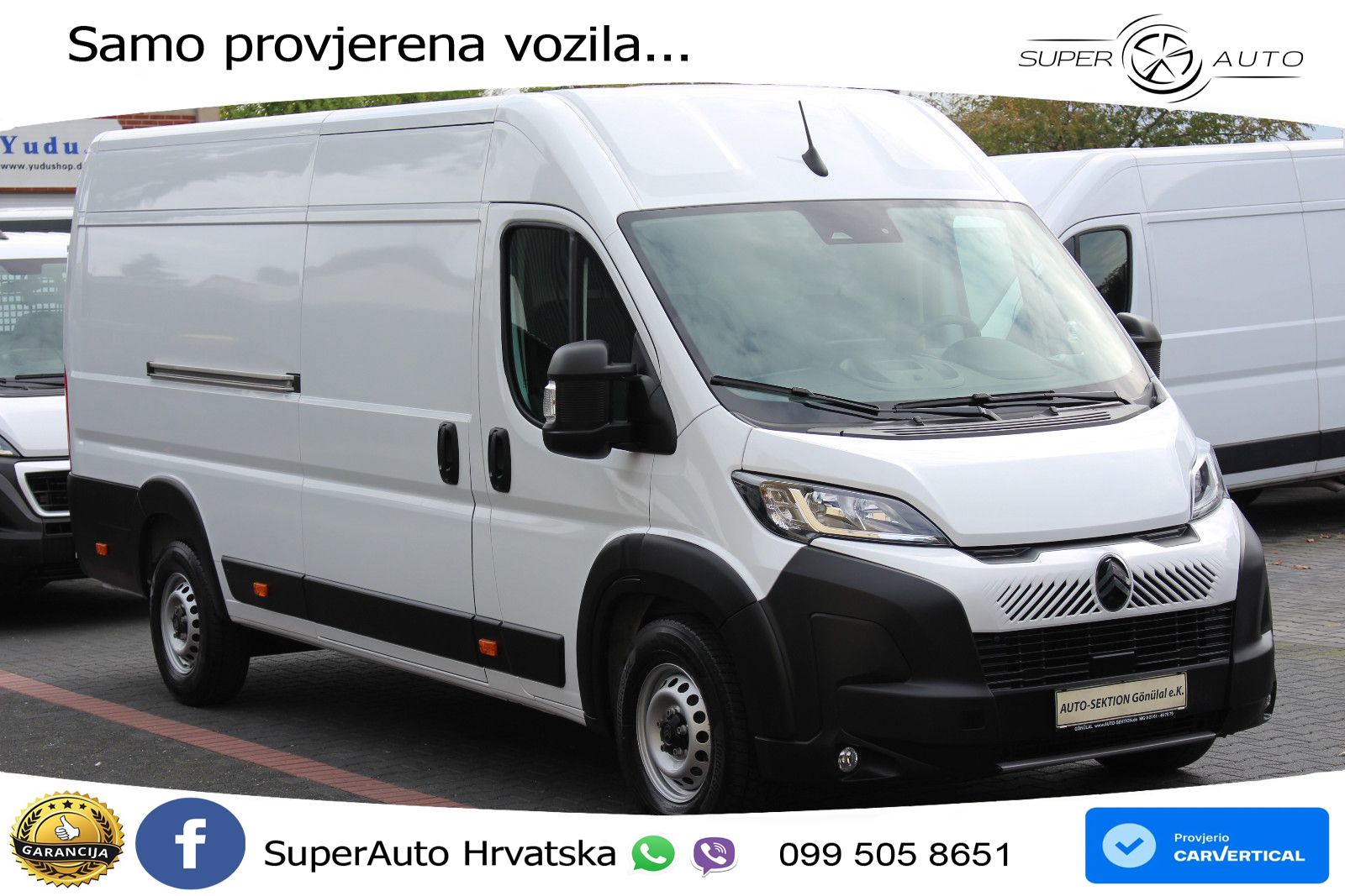 Citroën Jumper 35 L4H2 180 *Klima*Tempomat*Navi*Holz 179 KS