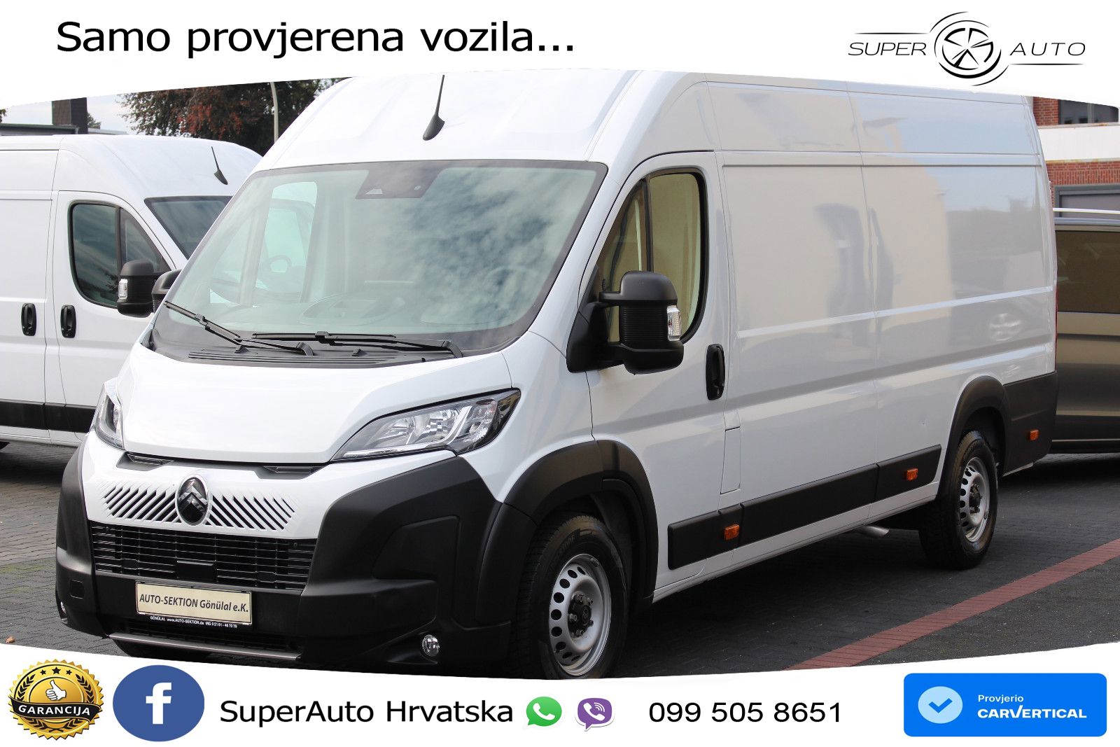 Citroën Jumper 35 L4H2 180 *Klima*Tempomat*Navi*Holz 179 KS