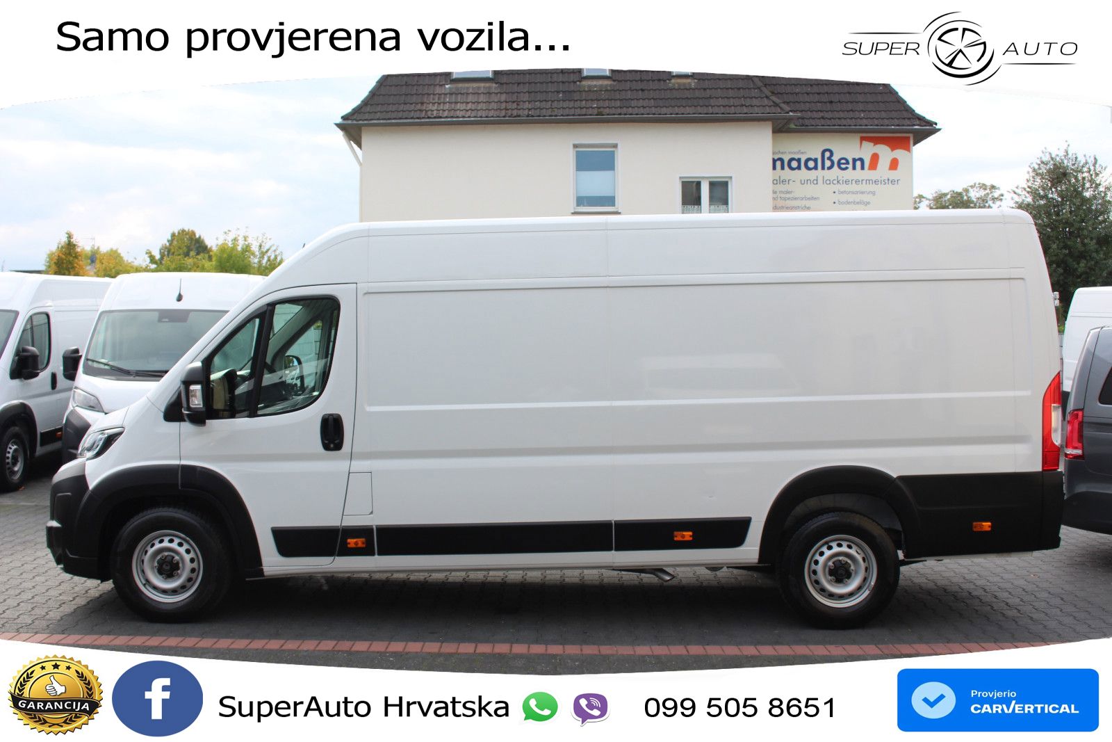 Citroën Jumper 35 L4H2 180 *Klima*Tempomat*Navi*Holz 179 KS