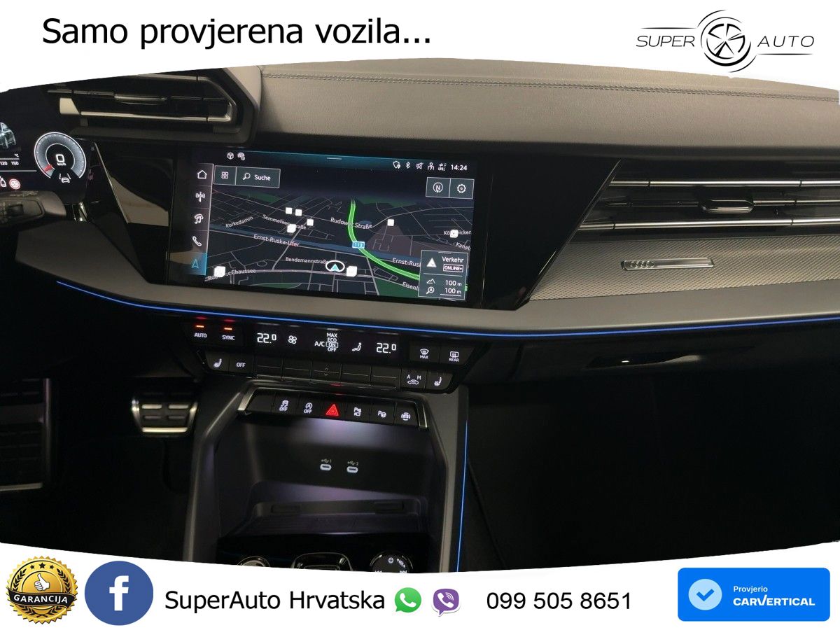 Audi A3 35 TFSI (150 KS) S tronic S line LED+GR SJED+ACC