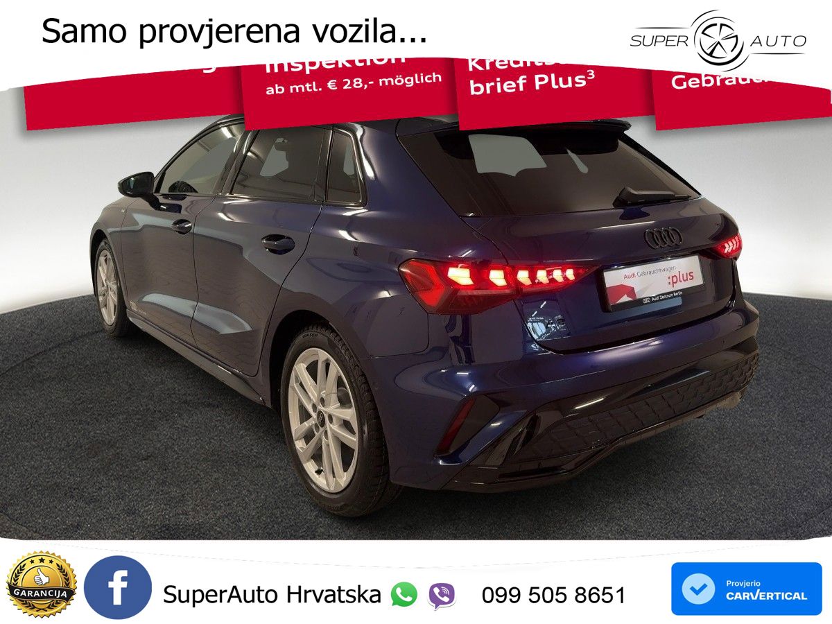 Audi A3 35 TFSI (150 KS) S tronic S line LED+GR SJED+ACC