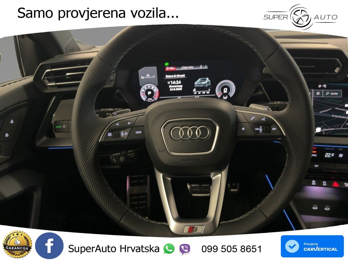 Audi A3 35 TFSI (150 KS) S tronic S line LED+GR SJED+ACC