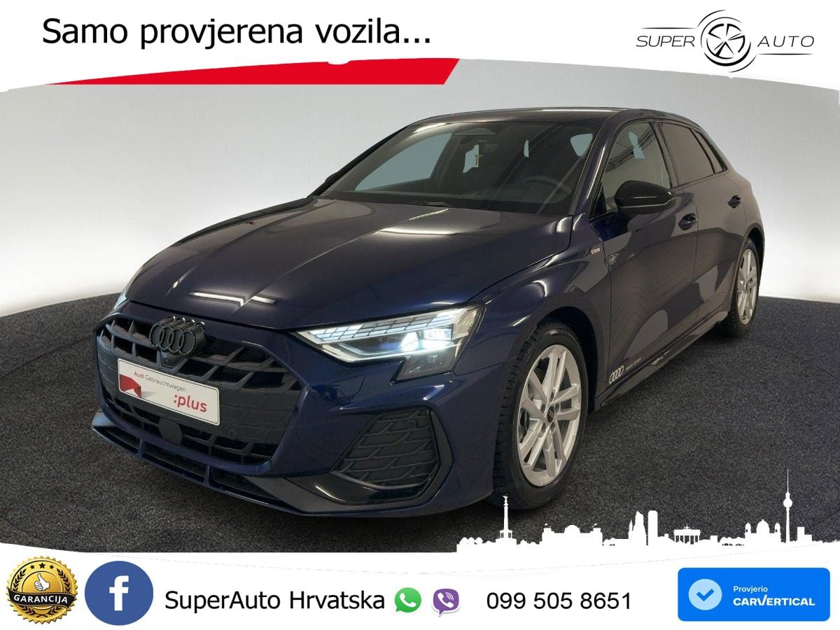 Audi A3 35 TFSI (150 KS) S tronic S line LED+GR SJED+ACC