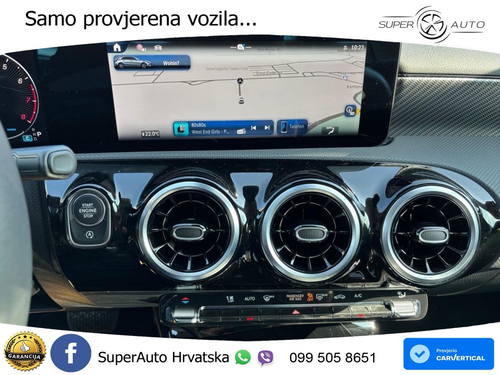 Mercedes-Benz A 180 7G-DCT LED+GR SJED+ACC