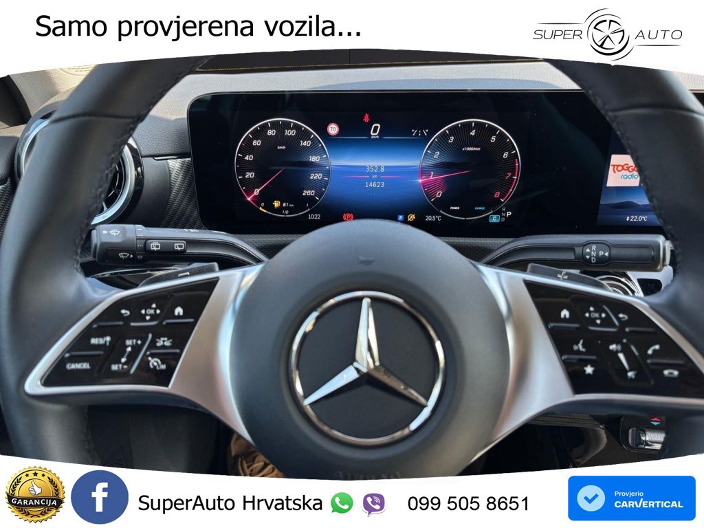 Mercedes-Benz A 180 7G-DCT LED+GR SJED+ACC