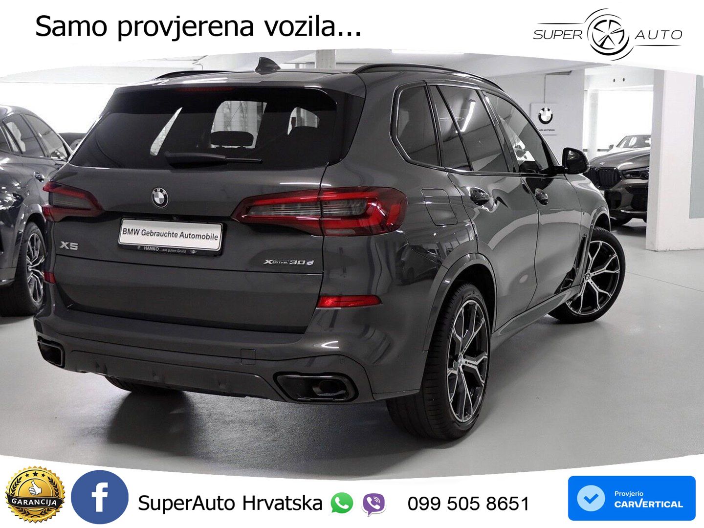 BMW X5 30d (286 KS) xDrive Steptronic M Sport LED+GR SJED+ACC