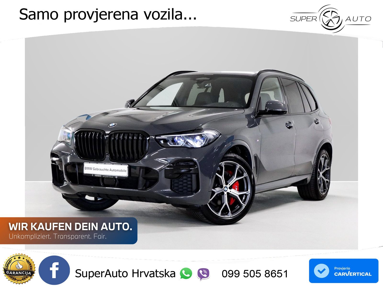 BMW X5 30d (286 KS) xDrive Steptronic M Sport LED+GR SJED+ACC