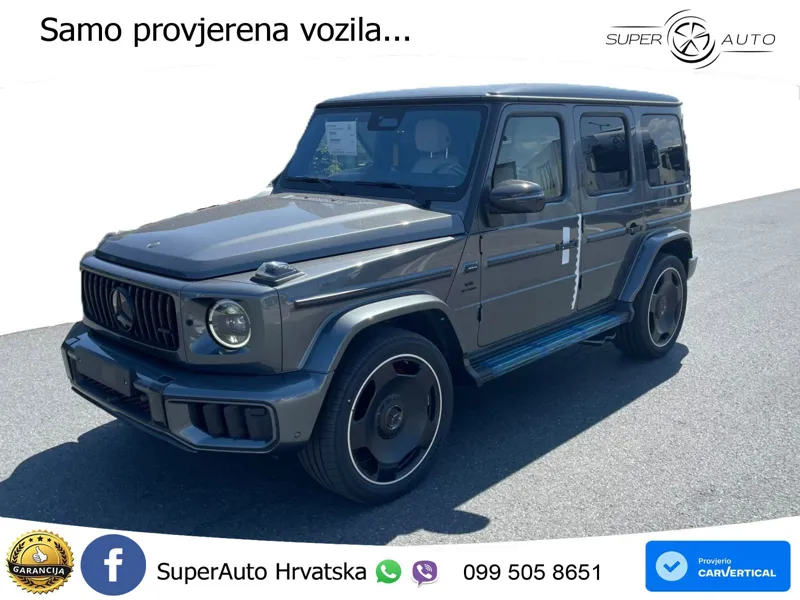 Mercedes AMG G 63 Long V8 (585 KS) 4MATIC 9G-TRONIC AMG SPEEDSHIFT TCT LED+GR SJED+ACC