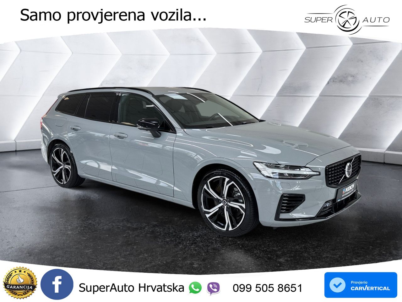 Volvo V60 2.0 T6 AWD Geartronic LED+GR SJED+ACC