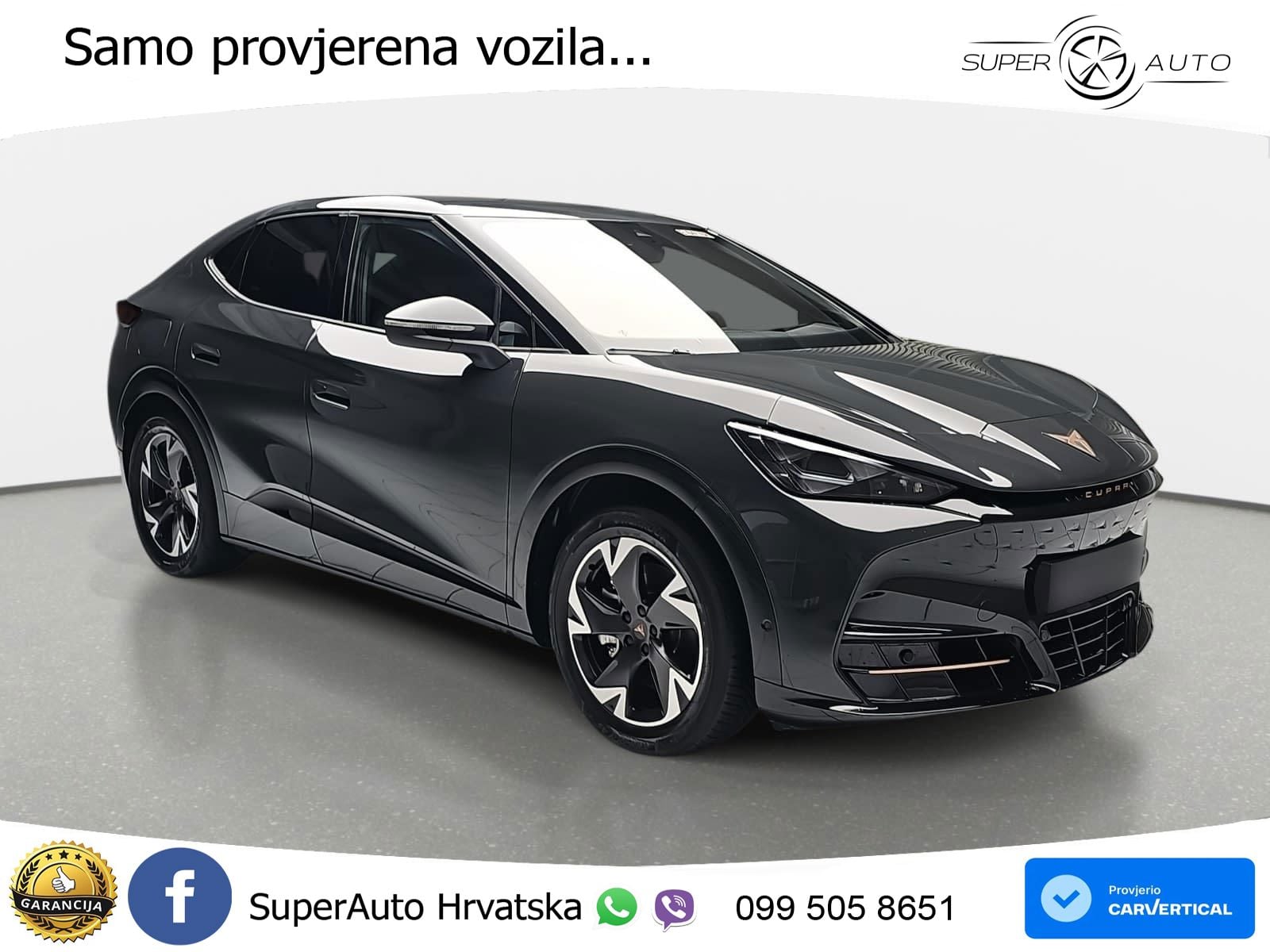 Cupra Tavascan 82 kWh (286 KS) LED+GR SJED+ACC