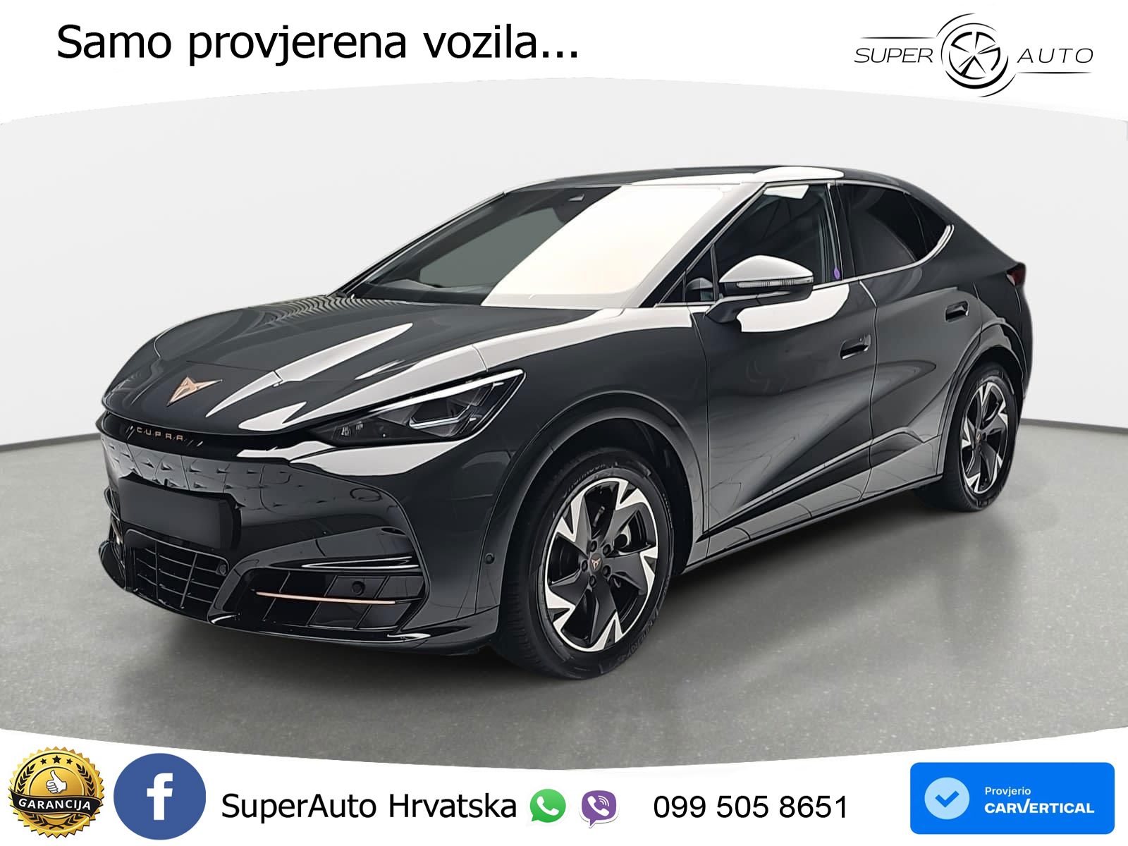 Cupra Tavascan 82 kWh (286 KS) LED+GR SJED+ACC