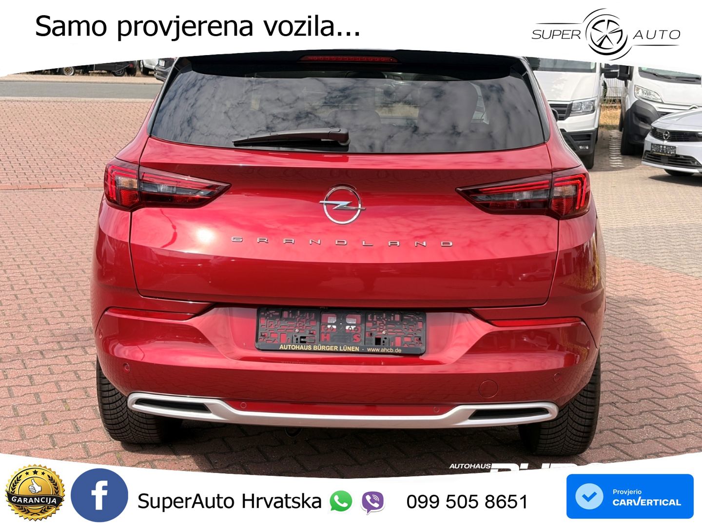 Opel Grandland 1.2i Turbo (130 KS) Automatic Elegance LED+GR SJED+ACC