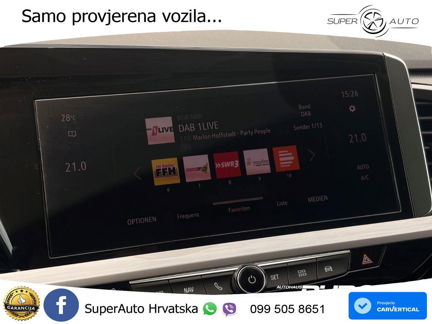 Opel Grandland 1.2i Turbo (130 KS) Automatic Elegance LED+GR SJED+ACC