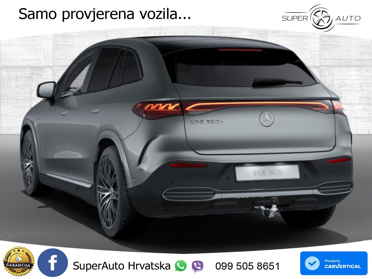 Mercedes EQE SUV 350+ 105 kWh (320 KS) AMG ACC+HEAD+GR SJED+360+PANO