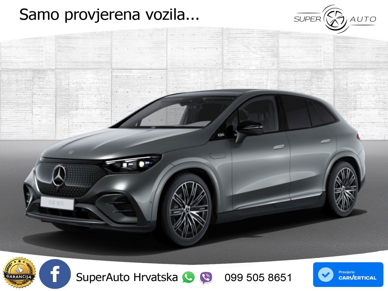 Mercedes EQE SUV 350+ 105 kWh (320 KS) AMG ACC+HEAD+GR SJED+360+PANO