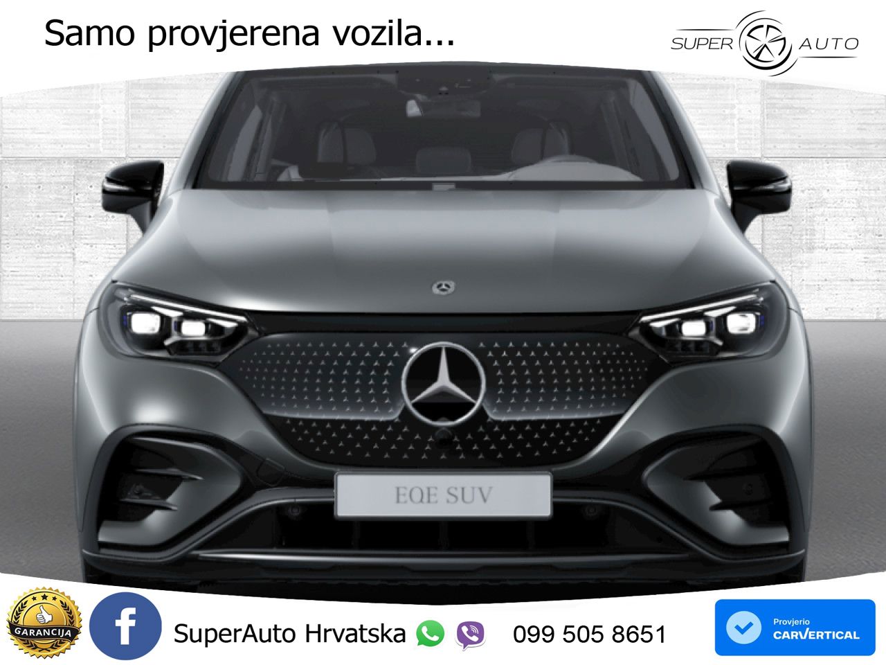 Mercedes EQE SUV 350+ 105 kWh (320 KS) AMG ACC+HEAD+GR SJED+360+PANO