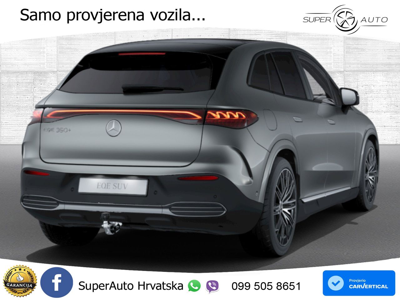 Mercedes EQE SUV 350+ 105 kWh (320 KS) AMG ACC+HEAD+GR SJED+360+PANO