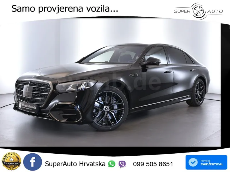 Mercedes S 450d (367 KS) EQ Boost 4MATIC 9G-TRONIC AMG LED+GR SJED+ACC