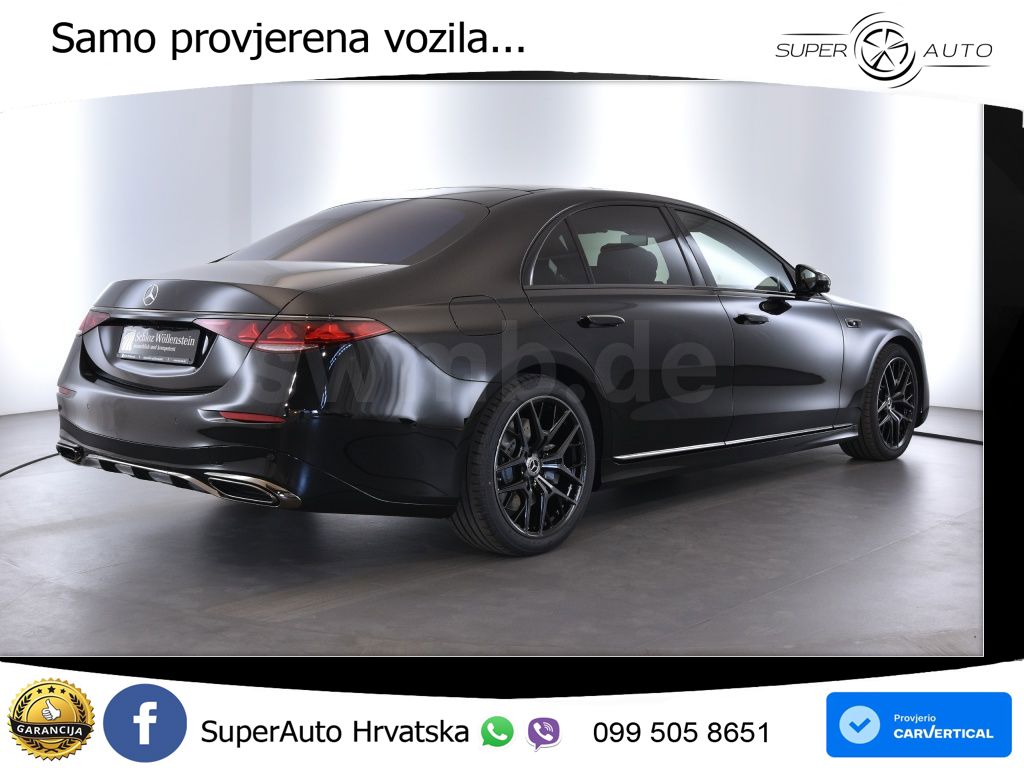 Mercedes S 450d (367 KS) EQ Boost 4MATIC 9G-TRONIC AMG LED+GR SJED+ACC