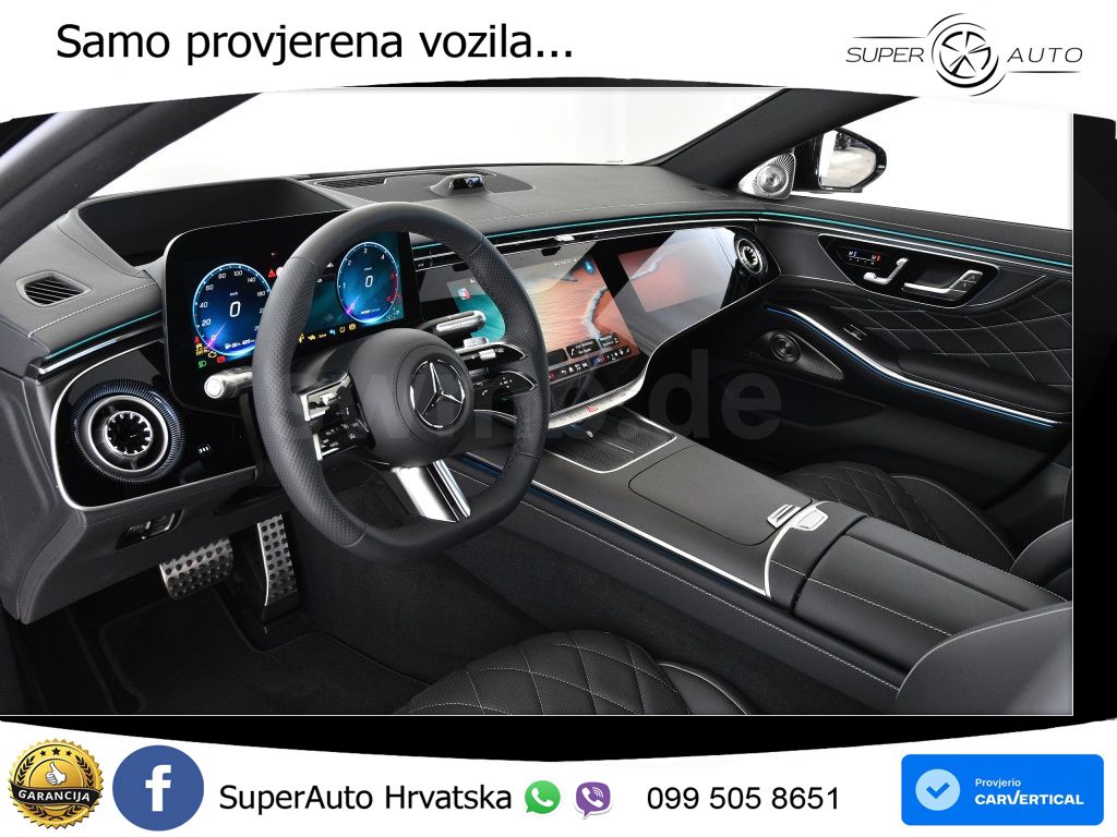Mercedes S 450d (367 KS) EQ Boost 4MATIC 9G-TRONIC AMG LED+GR SJED+ACC