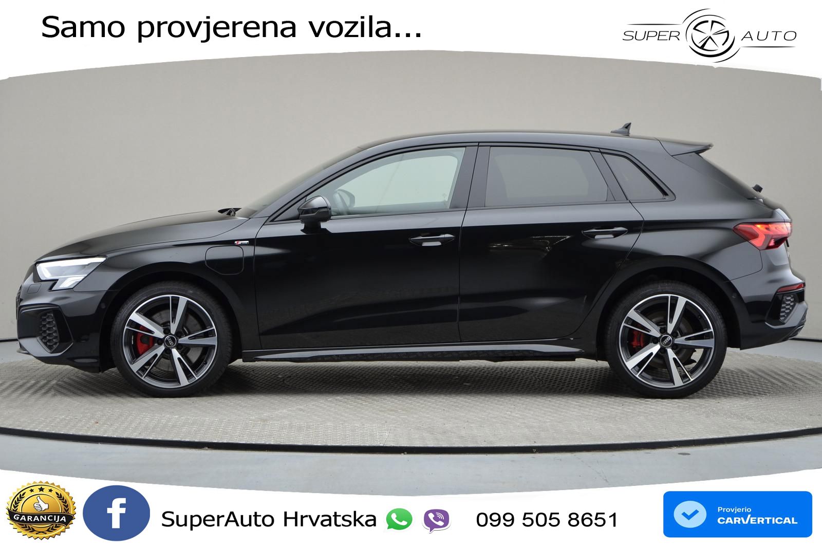 Audi A3 45 TFSIe (245 KS) S tronic S line LED+GR SJED+ACC