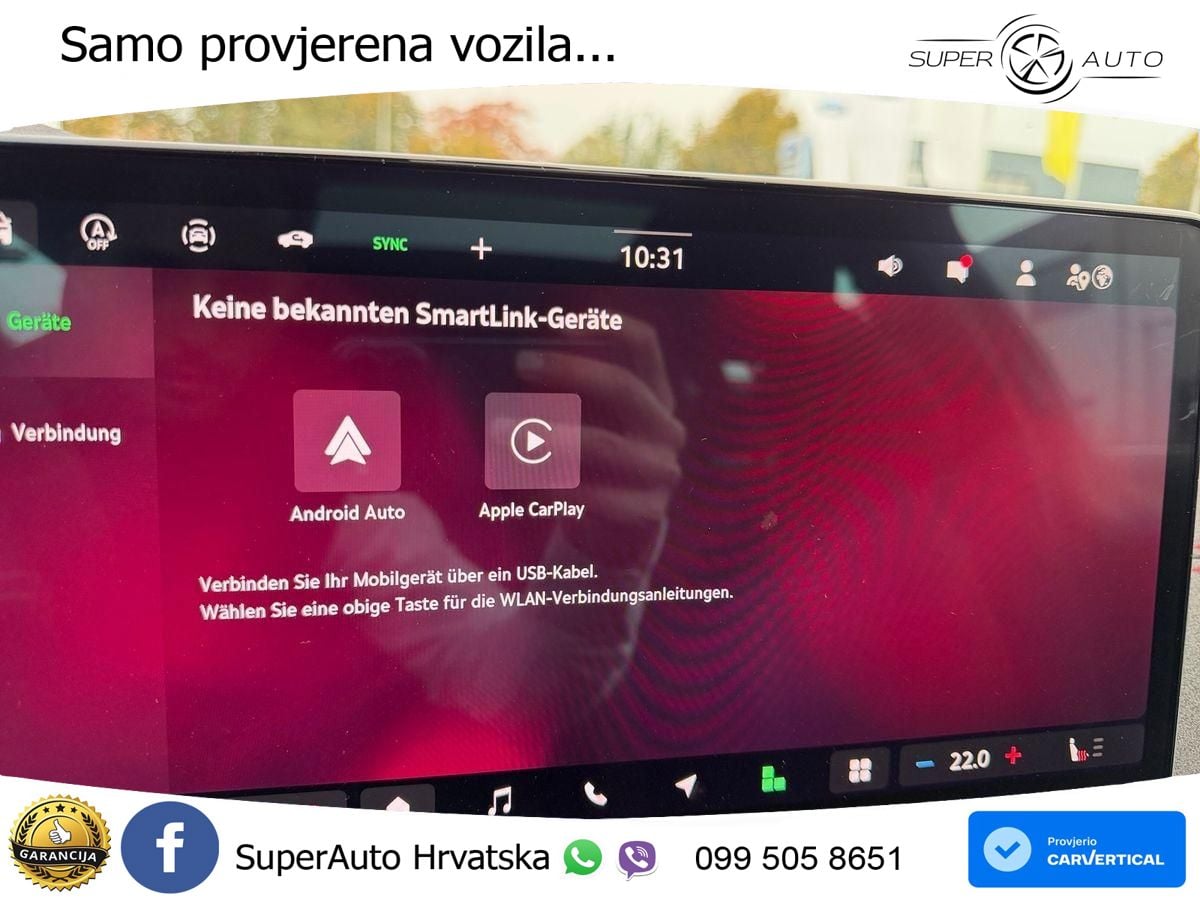 Škoda Octavia Combi RS 2.0 TSI (265 KS) DSG MATRIX+GR SJED+KAM