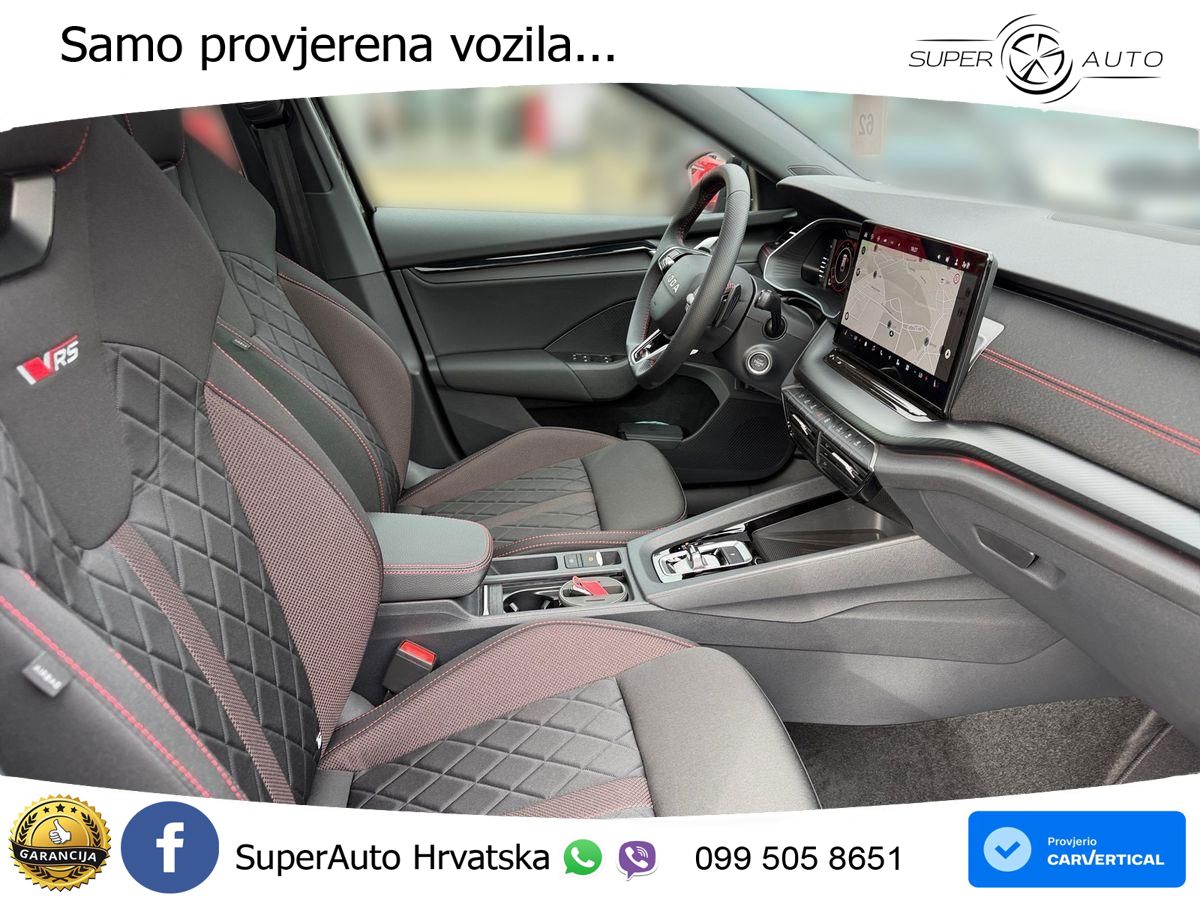 Škoda Octavia Combi RS 2.0 TSI (265 KS) DSG MATRIX+GR SJED+KAM