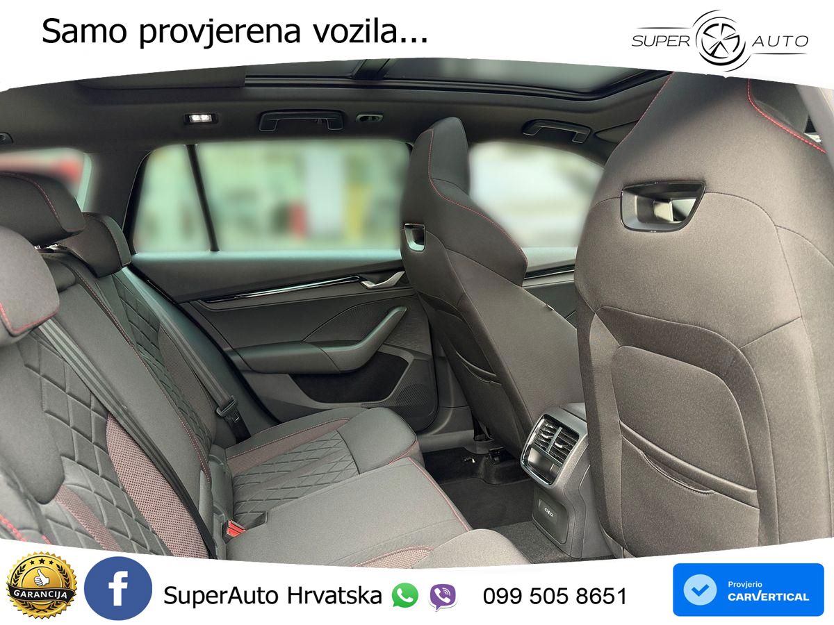 Škoda Octavia Combi RS 2.0 TSI (265 KS) DSG MATRIX+GR SJED+KAM