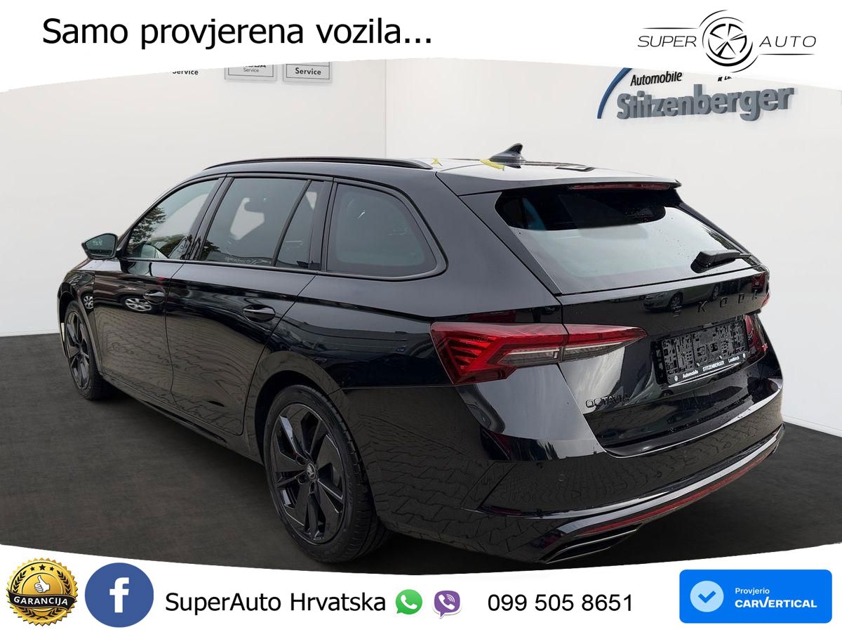 Škoda Octavia Combi RS 2.0 TSI (265 KS) DSG MATRIX+GR SJED+KAM