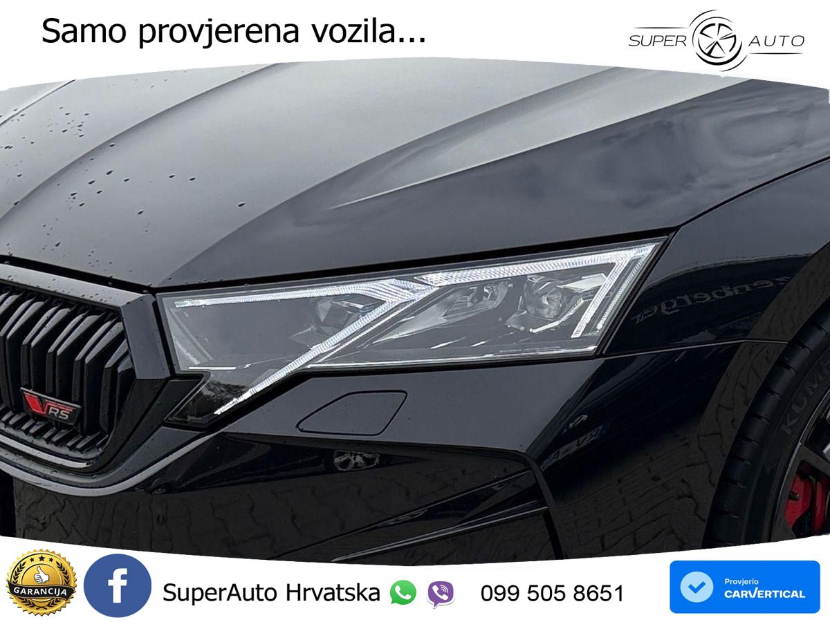Škoda Octavia Combi RS 2.0 TSI (265 KS) DSG MATRIX+GR SJED+KAM