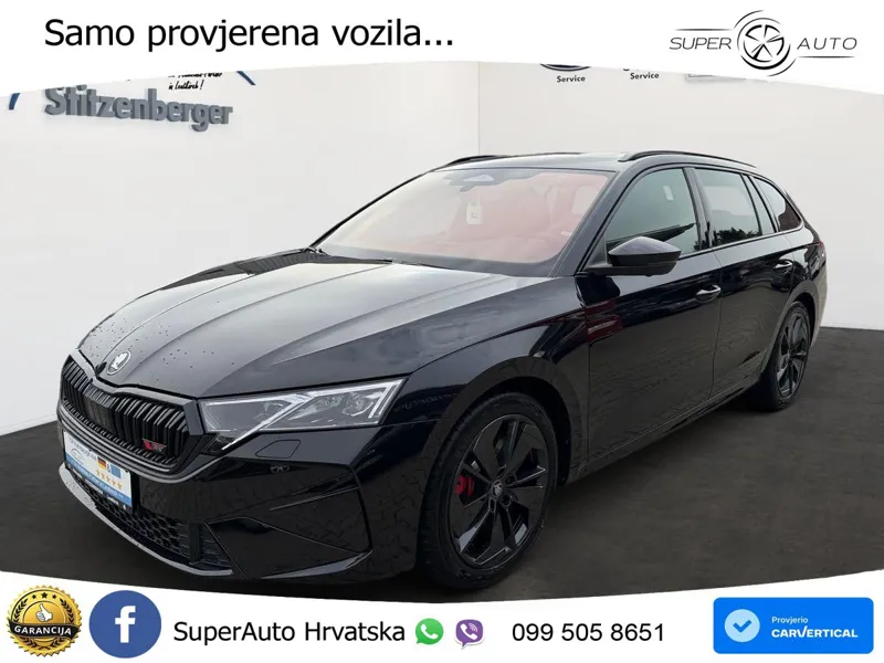 Škoda Octavia Combi RS 2.0 TSI (265 KS) DSG MATRIX+GR SJED+KAM