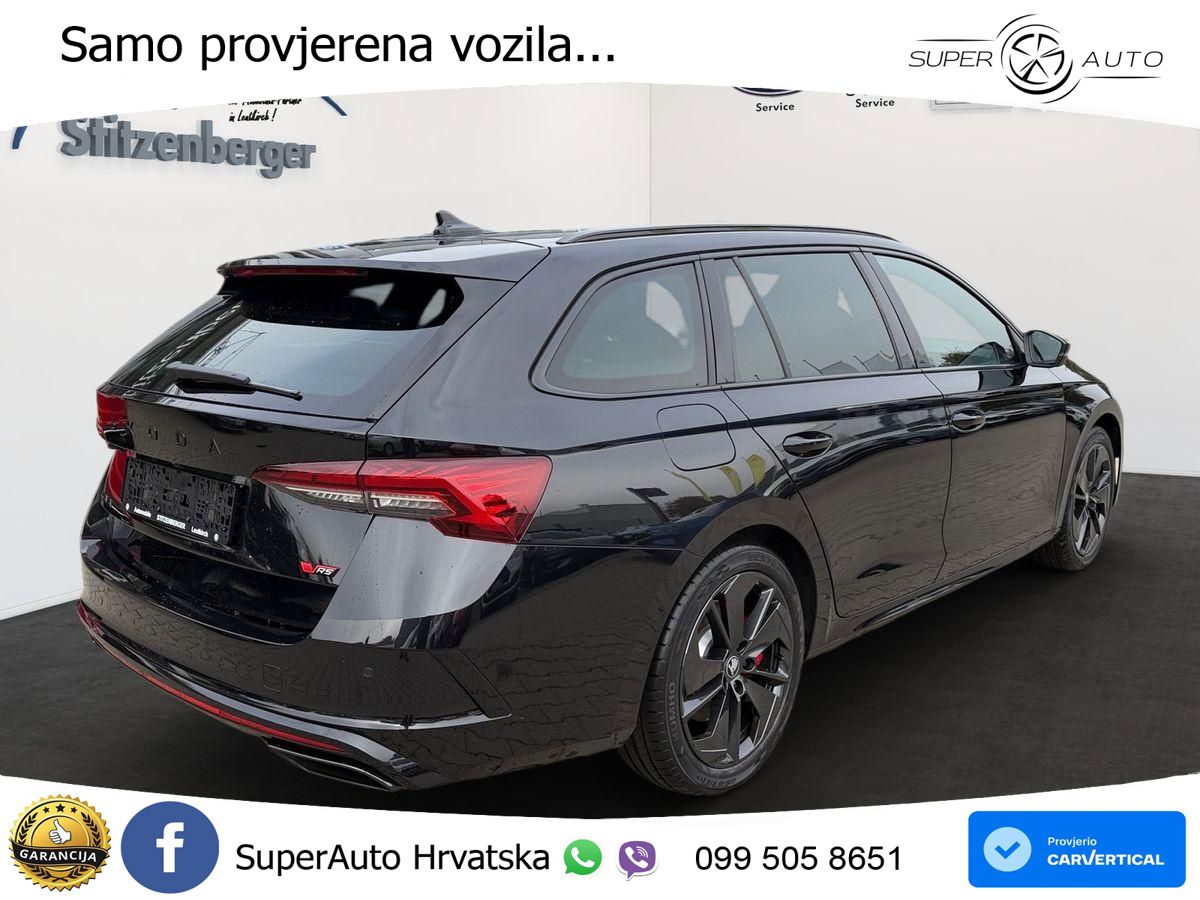 Škoda Octavia Combi RS 2.0 TSI (265 KS) DSG MATRIX+GR SJED+KAM