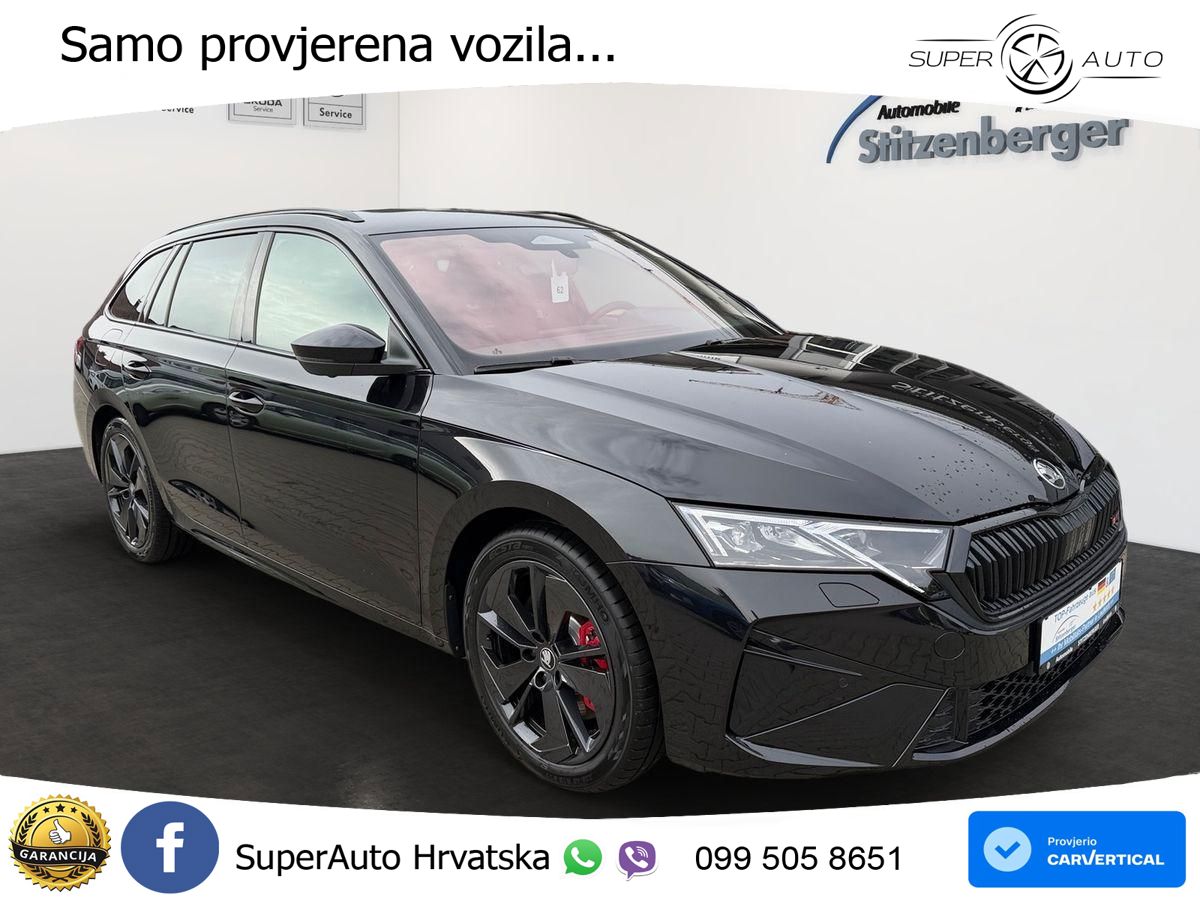 Škoda Octavia Combi RS 2.0 TSI (265 KS) DSG MATRIX+GR SJED+KAM