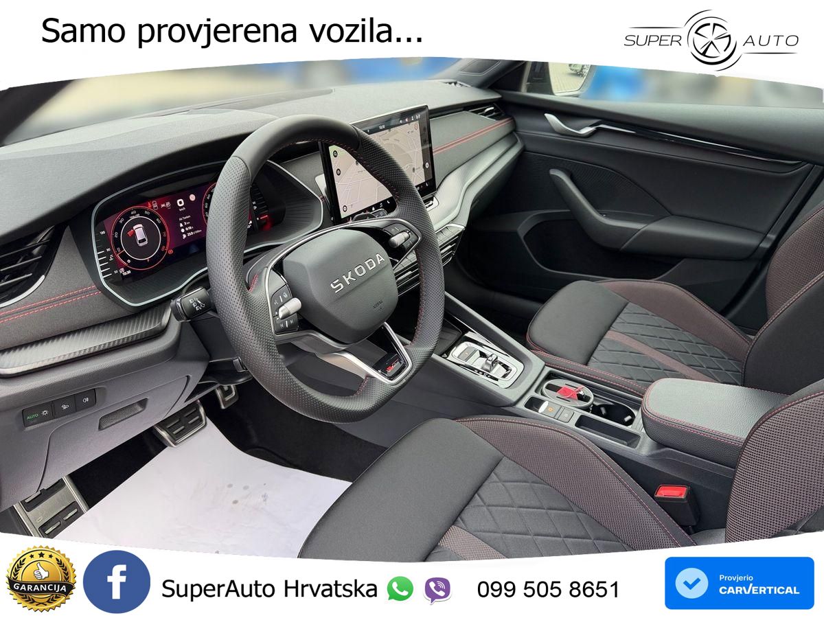 Škoda Octavia Combi RS 2.0 TSI (265 KS) DSG MATRIX+GR SJED+KAM