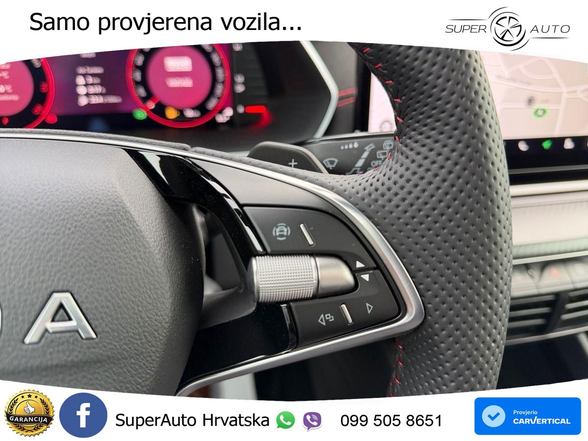 Škoda Octavia Combi RS 2.0 TSI (265 KS) DSG MATRIX+GR SJED+KAM