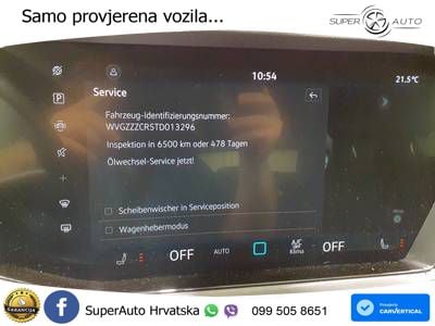 Volkswagen Touareg 3.0 V6 TDI (231 KS) 4MOTION Tiptronic ZRAČNI+ACC+GR SJED+KAM