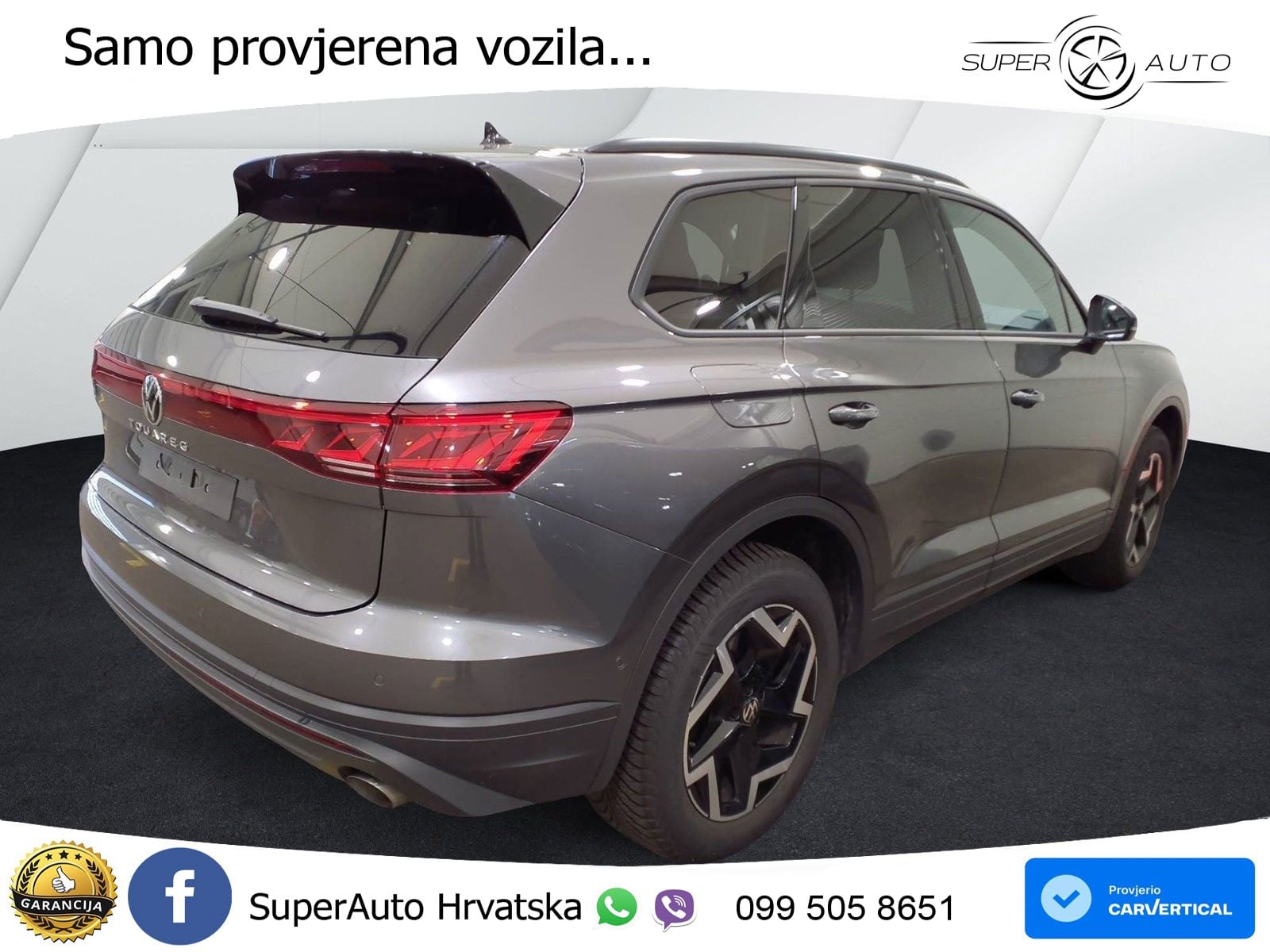 Volkswagen Touareg 3.0 V6 TDI (231 KS) 4MOTION Tiptronic ZRAČNI+ACC+GR SJED+KAM