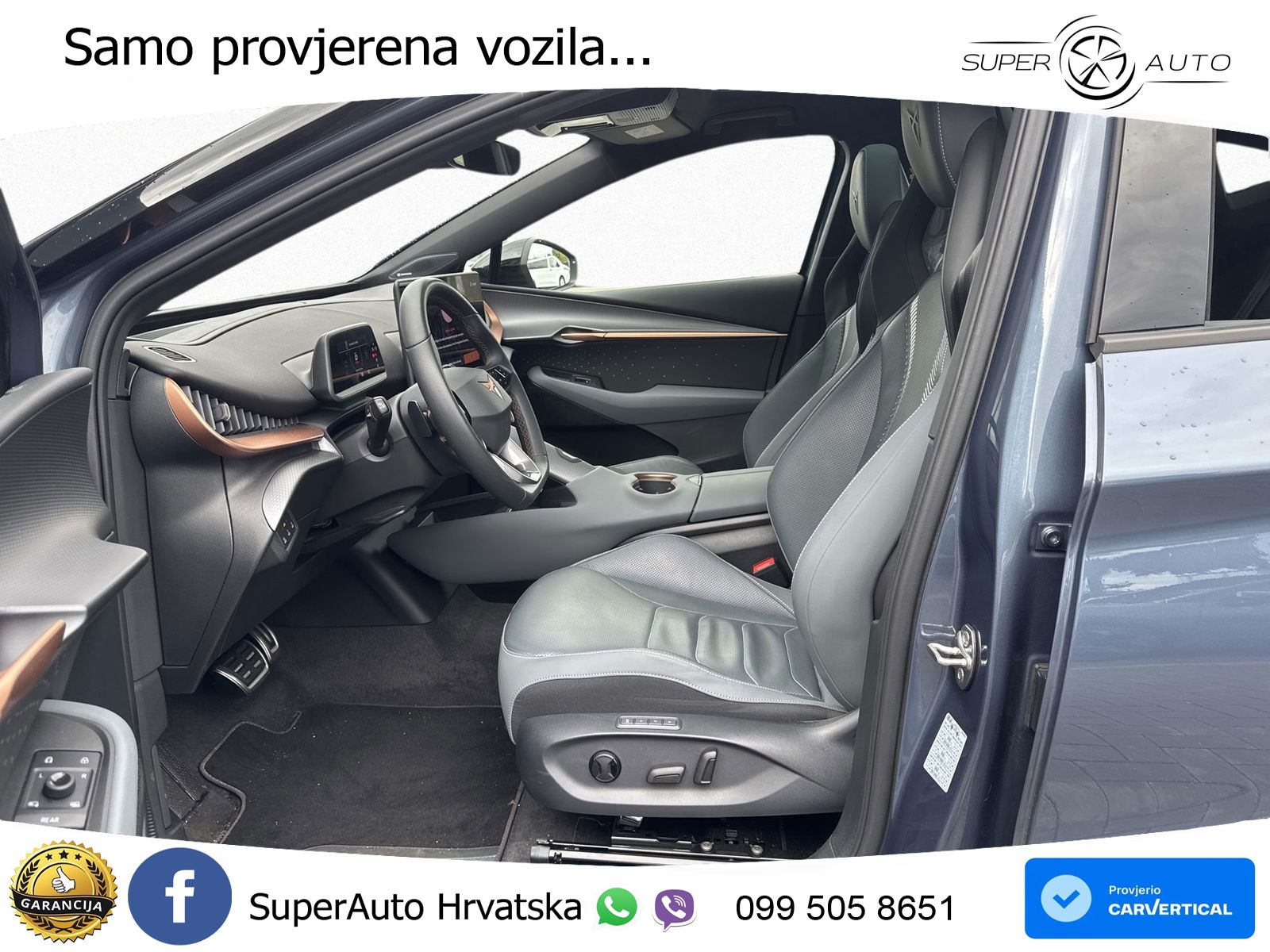Cupra Tavascan 82 kWh (286 KS) ACC+HEAD+4xGR SJED+360+PANO